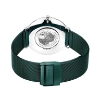 Billede af Bering Classic unisex ur, stål grøn meshlænke, 39 mm, safirglas, 3ATM