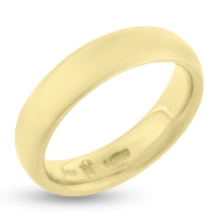 Billede af Ring bred. 5,5 mm. tk. 2,5 mm. 8 kt. str. -59