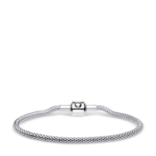 Billede af Bering unisex armbånd stål Arctic Symphony sølvfarvet mesh 190 cm