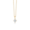 Billede af Mads Z "Crown" vedhæng 14 kt 0,34ct. brill. W.SI ekskl. kæde