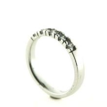 Billede af Alliancering 5* 0,07 w/pi, sølv 925s (br. 3,1-tk. 1,9 mm.)