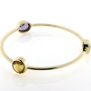 Billede af Armring med 3 stene 14 kt.