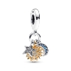 Billede af Pandora Kosmisk tredobbelt charm sølv + metalblanding m. cz