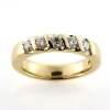 Billede af Ring med 5 brill. a 0,15 w/vs. 14 kt.