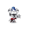 Billede af Pandora DISNEY Troldmandslærling Mickey charm sølv m. emalje + cz