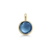 Billede af Julie Sandlau vedhæng Prime Sapphire Blue sølv forgyldt