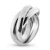 Billede af Ring 3 i en, br. 3,5 mm., tk. 1,5 mm. sølv