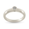 Billede af Ring brill. 0,06 w/vs. 14 kt. hvg.