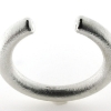 Billede af Armring rund tråd massiv br. 11,8 mm. 925s sølv 