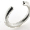 Billede af Armring rund tråd massiv br. 11,8 mm. 925s sølv 