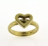 Billede af Ring m. hjerte 8 kt.....................