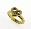 Billede af Ring m. hjerte 8 kt.....................