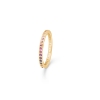 Billede af Mads Z "Rainbow" ring 14 kt m.ægte sten (str. 50-60)