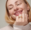 Billede af ENAMEL Copenhagen Adele ring forgyldt sølv (str. 46-61)