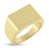 Billede af Ring massiv lukket bund 925s. forgyldt (forgyldning vil blive slidt af ved brug !)