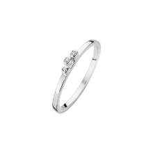 Billede af Spirit Icons Bliss ring sølv med syntetsike zirkonia str. 54