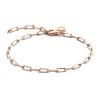 Billede af Spirit Icons Echo (L) armbånd rosaforgyldt sølv 19 cm. justérbar
