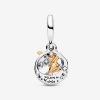 Billede af Pandora DISNEY Klokkeblomst charm sølv/forgyldt metalblanding m. cz