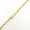 Billede af Armlænke med udsavet monogram "SCS" 14 kt.