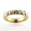 Billede af Ring med 5 brill. a 0,15 w/vs. 14 kt.