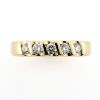Billede af Ring med 5 brill. a 0,15 w/vs. 14 kt.