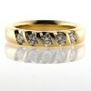 Billede af Ring med 5 brill. a 0,15 w/vs. 14 kt.