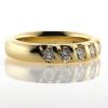 Billede af Ring med 5 brill. a 0,15 w/vs. 14 kt.