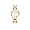 Billede af Daniel Wellington Iconic Link dameur 28 mm gulddoublé stål hvid skive
