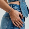 Billede af Pandora Funklende Rund Pavé charm sølv m. cz - sort