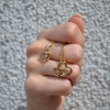 Billede af Vedhæng "Tiny Shiny Heart" hjerte m. 0,03 w/pi brillant
