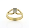 Billede af Tandring 1 tand (gl. ring bruges) 8 kt