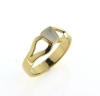 Billede af Tandring 1 tand (gl. ring bruges) 8 kt