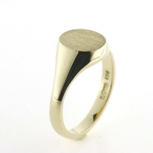 Billede af Ring, Signetring 14 kt facon 8,6 gr (prisen er excl. guld)