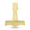 Billede af Vedhæng thorshammer 925s forgyldt (hj. 26,5 br. 21,5  tyk. 3,7 mm)