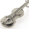 Billede af Vedhæng Violin, lg. 33 mm. skjult øsken 925s. sølv 