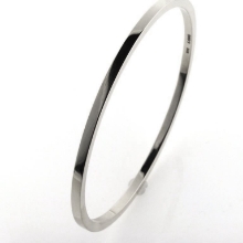 Billede af Armring firkantet tråd 3*3 mm. (indv. dia. 65 mm.) 925s