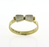 Billede af Tandring 2 tand (gl. ring bruges) 8 kt