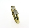 Billede af Tandring 2 tand (gl. ring bruges) 8 kt