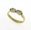 Billede af Tandring 2 tand (gl. ring bruges) 8 kt