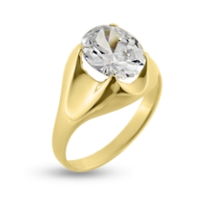 Billede af Ring m. syn sten 8*10 mm 8 kt