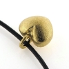 Billede af Vedhæng hjerte, massivt,  hj. 11,5 mm. br. 14,5 mm. 14 kt. Sand