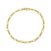 Billede af WiOGA Siwa armbånd forgyldt sølv (17-18,5cm)