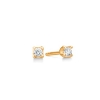 Billede af Mads Z 14 kt. ørestik "Crown" m. 0,09ct. brill. W.VS