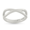 Billede af Ring Uendelighedstegn 14 kt. hvg.