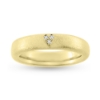 Billede af Ring med 3 brillanter a 0,01 w/vs. i hjerte 14 kt. Priser fra