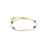 Billede af Spirit Icons Confetti armbånd forgyldt sølv m. multifarvet krystal (17-19 cm)