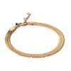 Billede af ENAMEL Copenhagen Carla armbånd forgyldt sølv (15,5 + 2cm)
