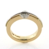 Billede af Ring fattet med brillant 5,7 mm. 14 kt.