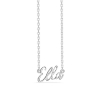Billede af Studio Z "Name Tag - ELLA" halskæde sølv (40-45 cm)