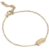 Billede af ENAMEL Copenhagen Mom armbånd forgyldt sølv (15+3cm)